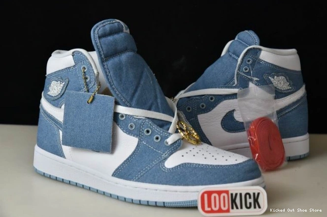 Kick Theory OG Jordan 1 Denim WMNS High DM9036-104 Air 0627